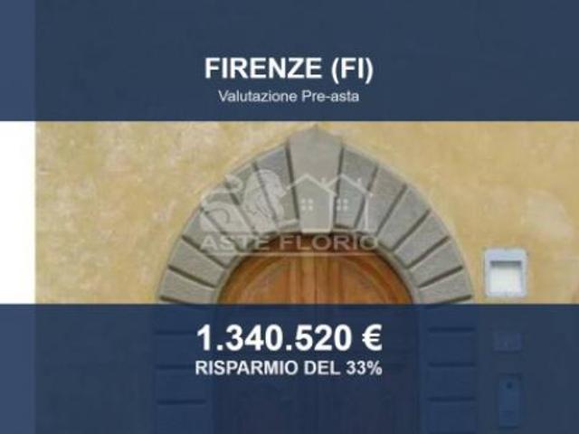 Immobile in asta di 296 m con più di 5 locali in vendita a Firenze