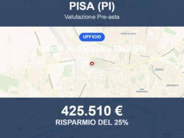 Immobile in asta di 299 m con più di 5 locali in vendita a Pisa
