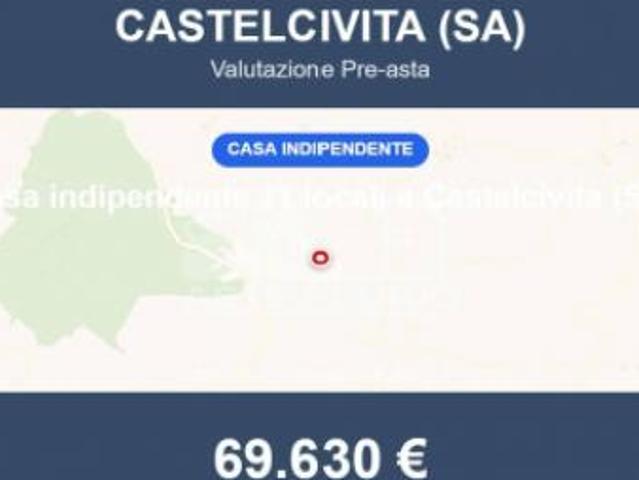 Immobile in asta di 204 m con più di 5 locali in vendita a Castelcivita