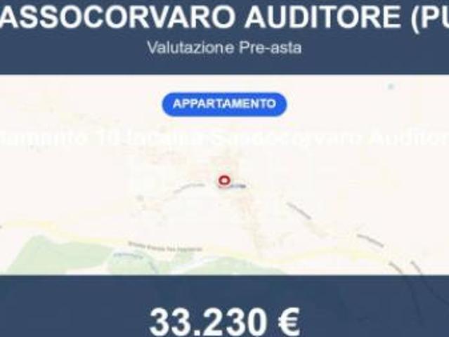 Immobile in asta di 206 m in vendita a Sassocorvaro Auditore