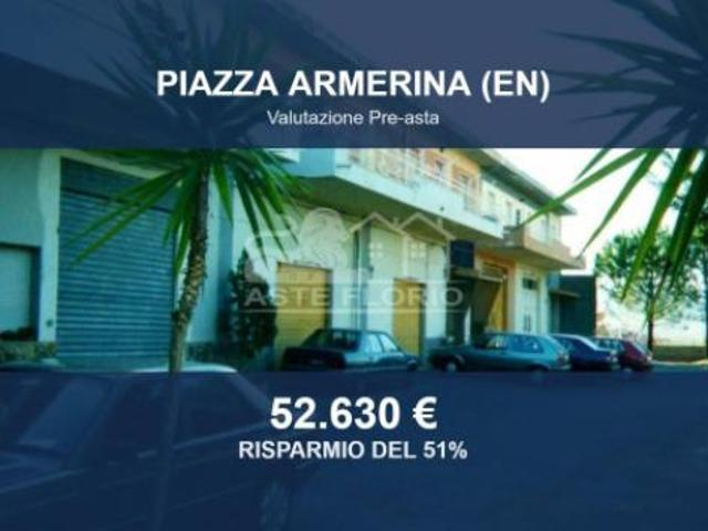 Immobile in asta di 208 m, box auto in vendita a Piazza Armerina