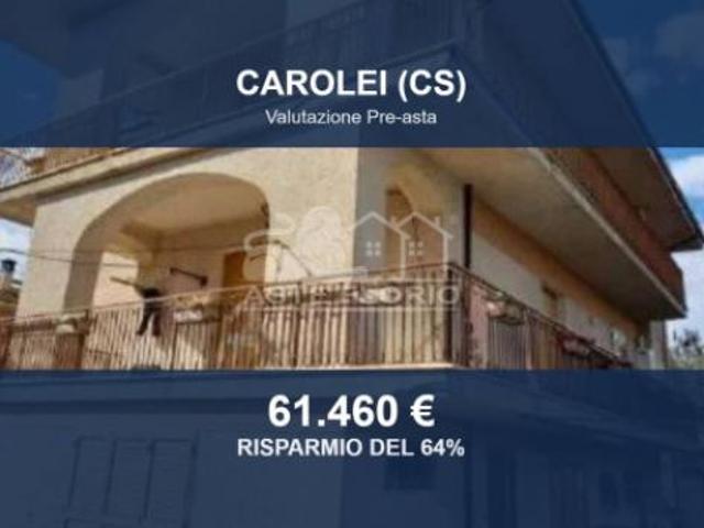 Immobile in asta di 209 m, box auto in vendita a Carolei