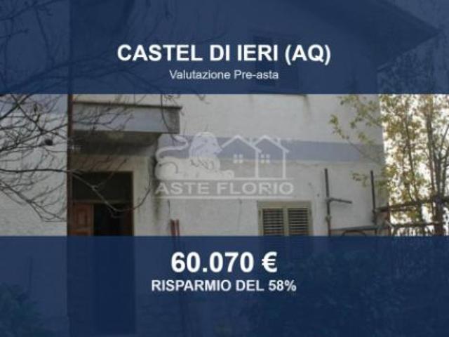 Immobile in asta di 209 m, box auto in vendita a Castel di Ieri