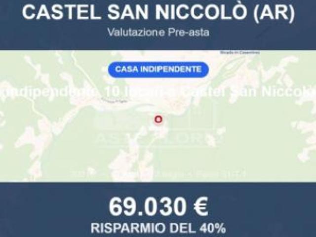 Immobile in asta di 209 m, box auto in vendita a Castel San Niccolò