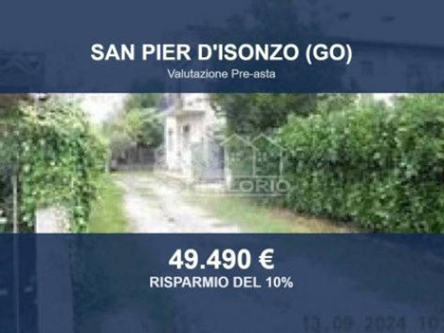 Immobile in asta di 214 m, box auto doppio in vendita a San Pier d'Isonzo