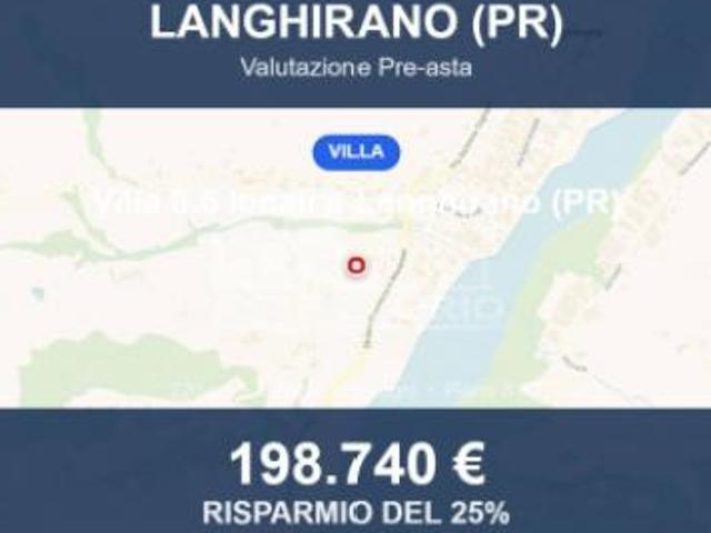 Immobile in asta di 220 m con più di 5 locali e box auto doppio in vendita a Langhirano