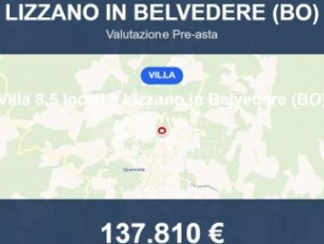 Immobile in asta di 220 m con più di 5 locali e box auto in vendita a Lizzano in Belvedere