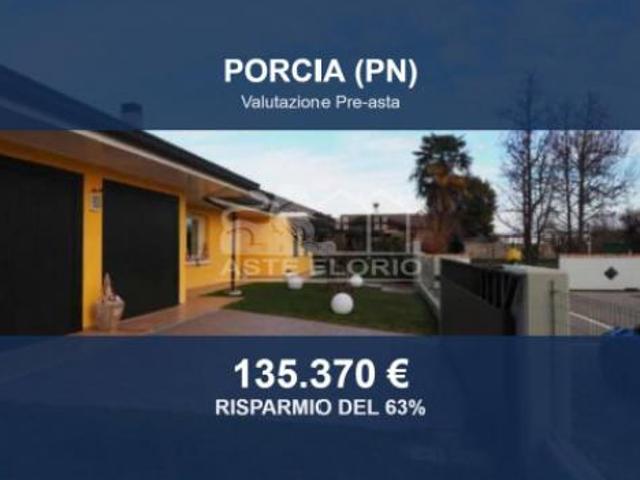 Immobile in asta di 222 m con più di 5 locali e box auto doppio in vendita a Porcia