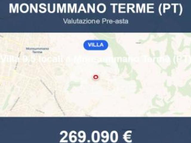 Immobile in asta di 224 m con più di 5 locali e box auto in vendita a Monsummano Terme
