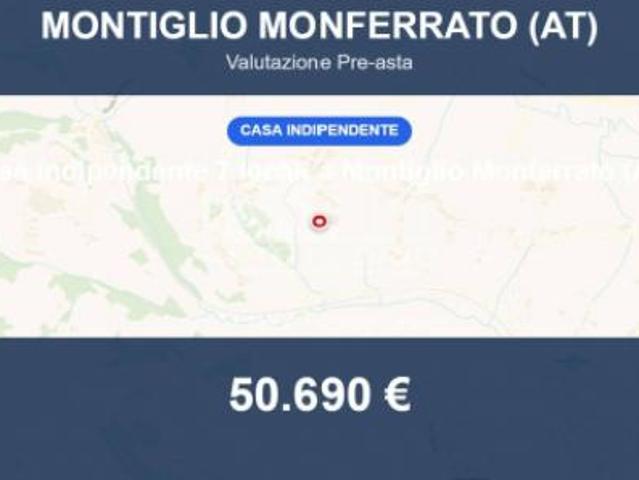 Immobile in asta di 225 m con più di 5 locali e box auto in vendita a Montiglio Monferrato