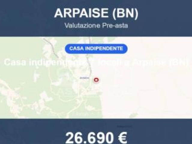 Immobile in asta di 232 m con più di 5 locali e box auto in vendita a Arpaise
