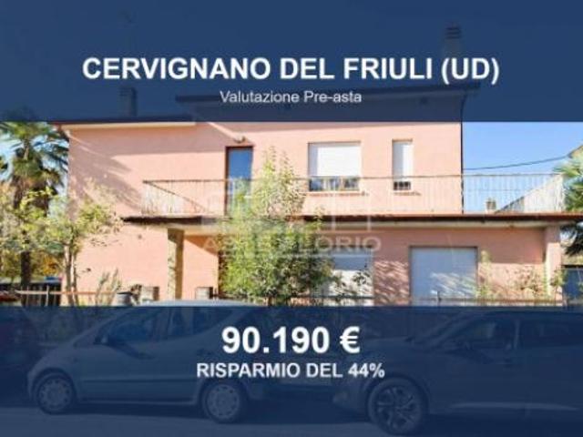 Immobile in asta di 236 m, box auto in vendita a Cervignano del Friuli