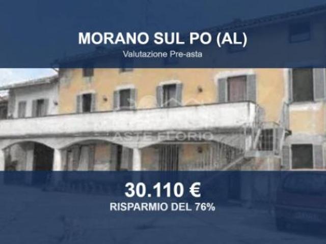 Immobile in asta di 236 m, box auto in vendita a Morano sul Po