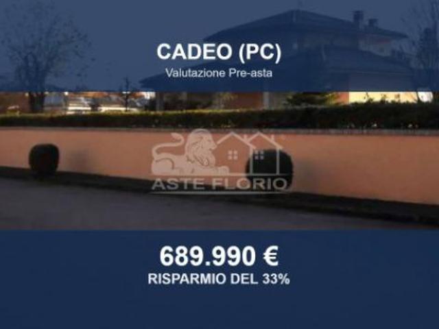 Immobile in asta di 343 m, box auto doppio in vendita a Cadeo