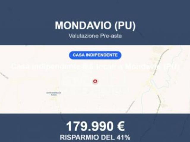 Immobile in asta di 340 m con più di 5 locali e box auto in vendita a Mondavio