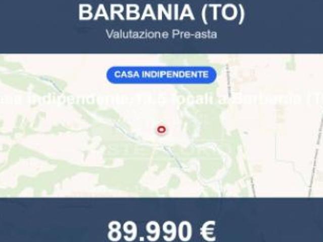 Immobile in asta di 341 m con più di 5 locali e box auto in vendita a Barbania