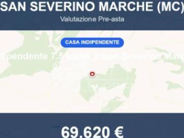 Immobile in asta di 354 m con più di 5 locali in vendita a San Severino Marche
