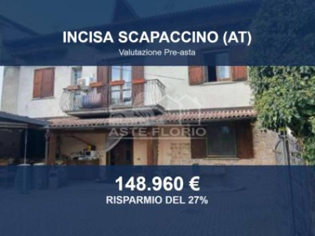 Immobile in asta di 359 m con più di 5 locali in vendita a Incisa Scapaccino