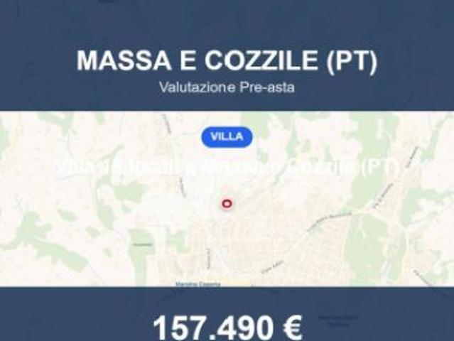 Immobile in asta di 360 m con più di 5 locali e box auto in vendita a Massa e Cozzile