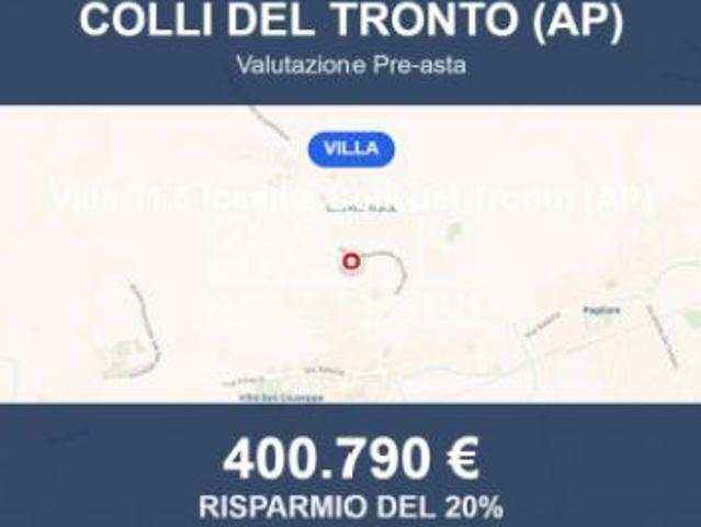 Immobile in asta di 362 m con più di 5 locali e box auto in vendita a Colli del Tronto
