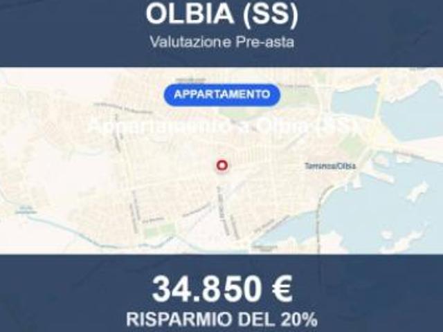 Immobile in asta di 37 m, box auto in vendita a Olbia