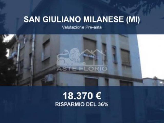 Immobile in asta di 37 m in vendita a San Giuliano Milanese