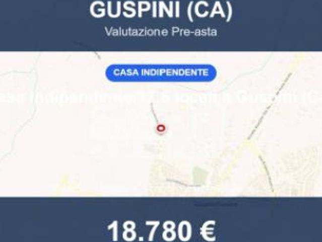 Immobile in asta di 380 m con più di 5 locali e box auto in vendita a Guspini