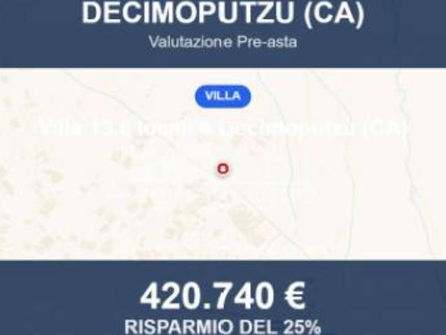 Immobile in asta di 386 m con più di 5 locali e box auto in vendita a Decimoputzu
