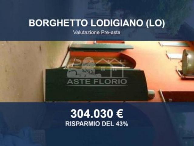 Immobile in asta di 388 m con più di 5 locali in vendita a Borghetto Lodigiano