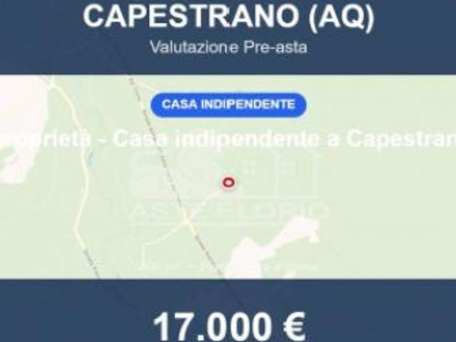 Immobile in asta di 309 m in vendita a Capestrano