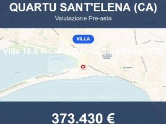 Immobile in asta di 310 m con più di 5 locali e box auto in vendita a Quartu Sant'Elena
