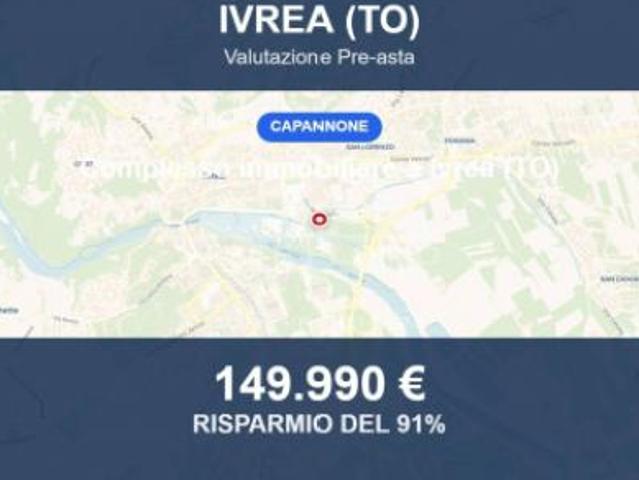 Immobile in asta di 3137 m in vendita a Ivrea