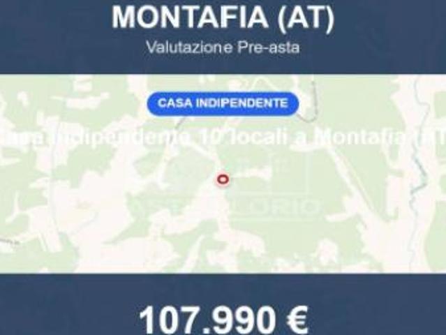 Immobile in asta di 314 m con più di 5 locali e box auto in vendita a Montafia