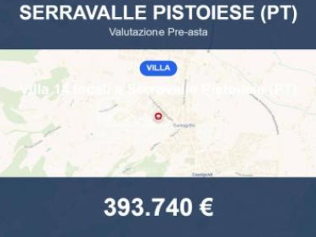 Immobile in asta di 324 m con più di 5 locali e box auto in vendita a Serravalle Pistoiese