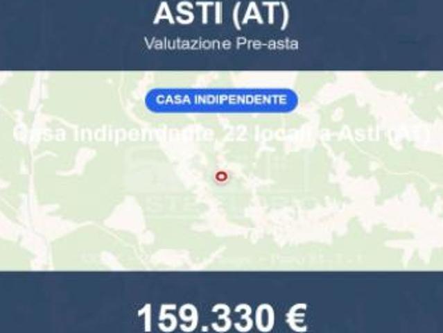 Immobile in asta di 330 m con più di 5 locali in vendita a Asti