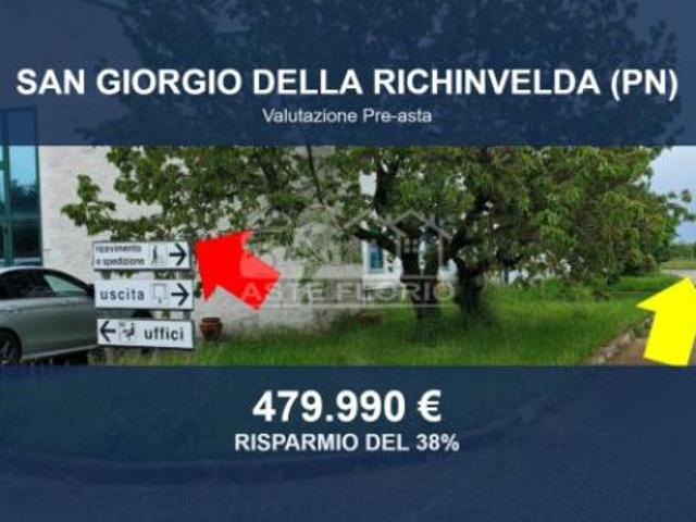 Immobile in asta di 3357 m in vendita a San Giorgio della Richinvelda