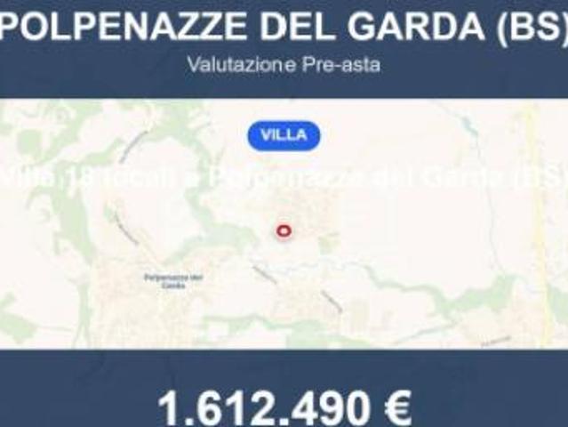 Immobile in asta di 442 m con più di 5 locali e box auto in vendita a Polpenazze del Garda