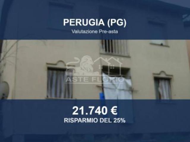 Immobile in asta di 44 m, box auto in vendita a Perugia