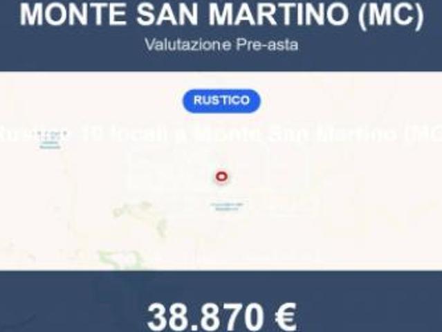 Immobile in asta di 46000 m con più di 5 locali e box auto in vendita a Monte San Martino