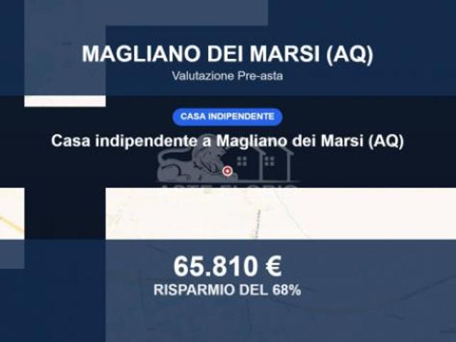 Immobile in asta di 462 m in vendita a Magliano de' Marsi