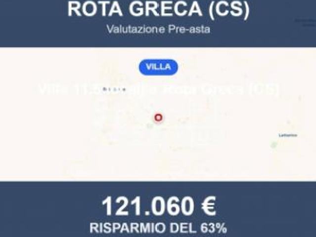 Immobile in asta di 480 m con più di 5 locali e box auto in vendita a Rota Greca