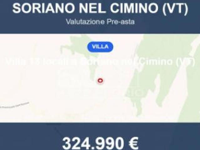 Immobile in asta di 400 m con più di 5 locali in vendita a Soriano nel Cimino