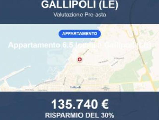 Immobile in asta di 404 m con più di 5 locali in vendita a Gallipoli
