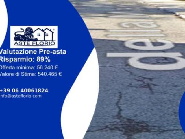 Immobile in asta di 410 m, box auto in vendita a Appignano