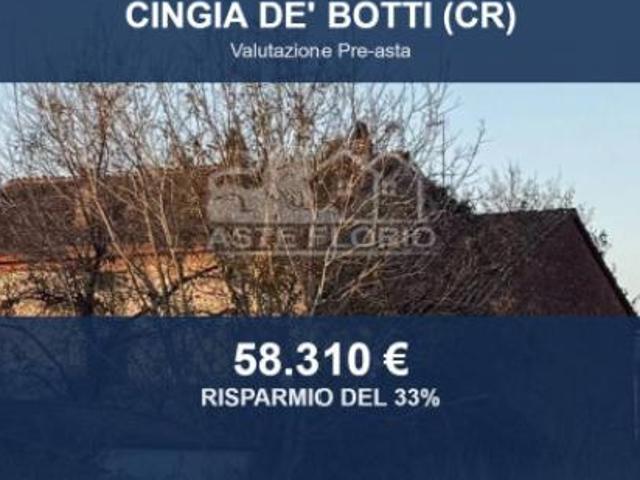 Immobile in asta di 411 m con più di 5 locali in vendita a Cingia de' Botti