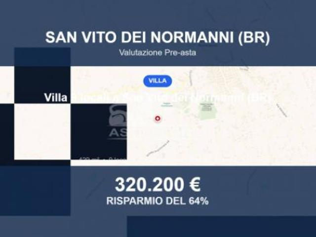 Immobile in asta di 429 m con più di 5 locali e box auto doppio in vendita a San Vito dei Normanni