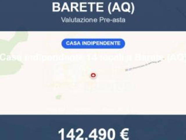 Immobile in asta di 434 m con più di 5 locali in vendita a Barete