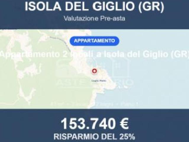 Immobile in asta di 43 m in vendita a Isola del Giglio