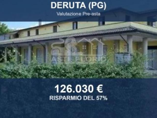 Immobile in asta di 540 m con più di 5 locali in vendita a Deruta