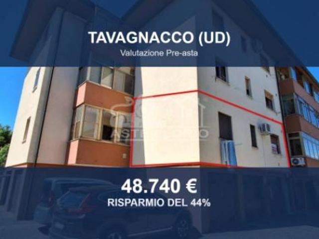 Immobile in asta di 54 m, box auto in vendita a Tavagnacco